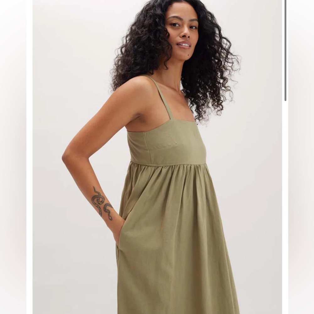 Richer Poorer maxi linen dress